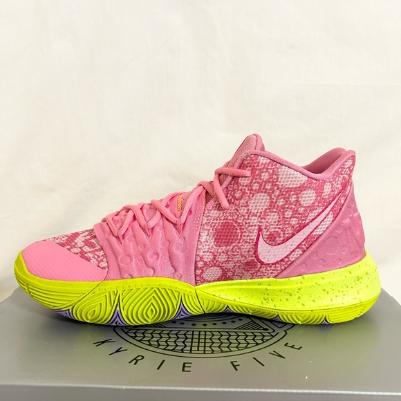 Nike Kyrie 5 Patrick EP size 9 CJ6950-600 2019 PRE-OWNED with BOX - Picture 3 of 10